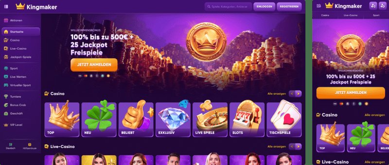 Découvrez les Meilleurs Jeux du Kingmaker Casino en Ligne en France
